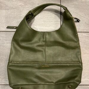Max Studio Olive Green Hobo Bag